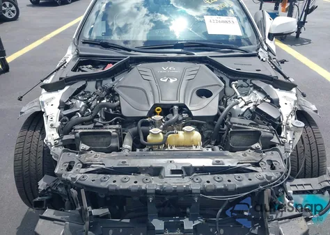 2021 Infiniti Q60 Luxe from USA, damaged, VIN JN1EV7KKXMM410062